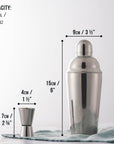Stainless Steel Silver Cocktail Set
