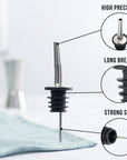 Stainless Steel Spirit Bottle Pourers