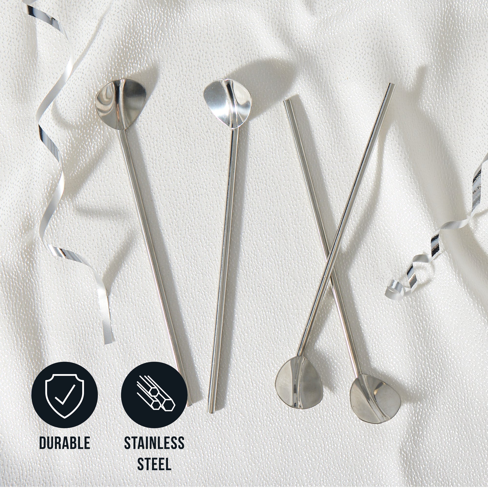 Stainless Steel Cocktail Stirrers