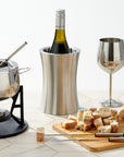 Silver Stainless Steel Wine Cooler