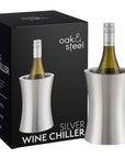Silver Stainless Steel Wine Cooler