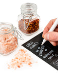 Mini Clip Top Glass Spice Storage Jars