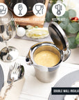 Double Walled Insulated Sauce Jug