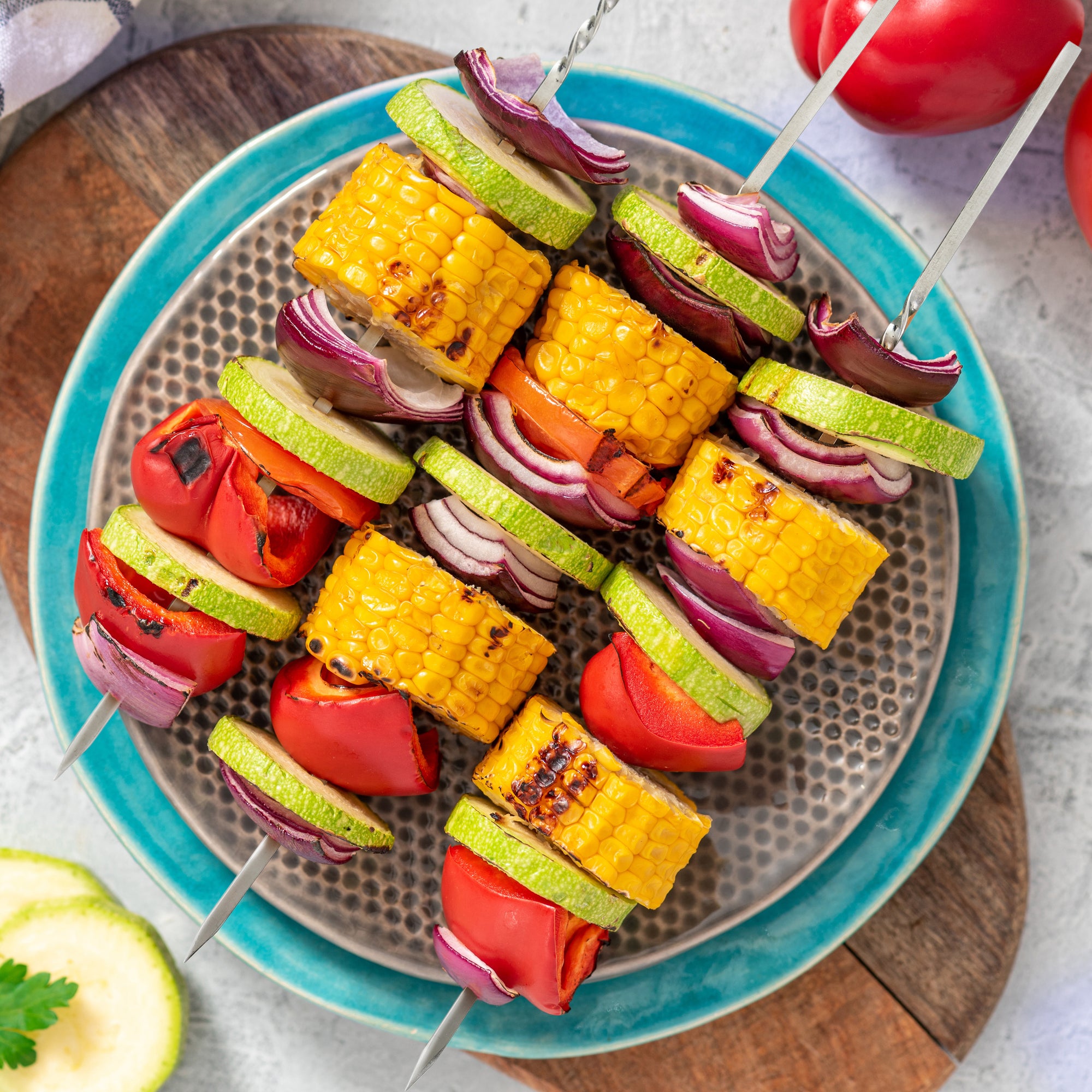 Stainless Steel Barbecue Skewers