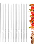 Stainless Steel Barbecue Skewers
