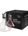 Glass Wine Decanter with Aerator