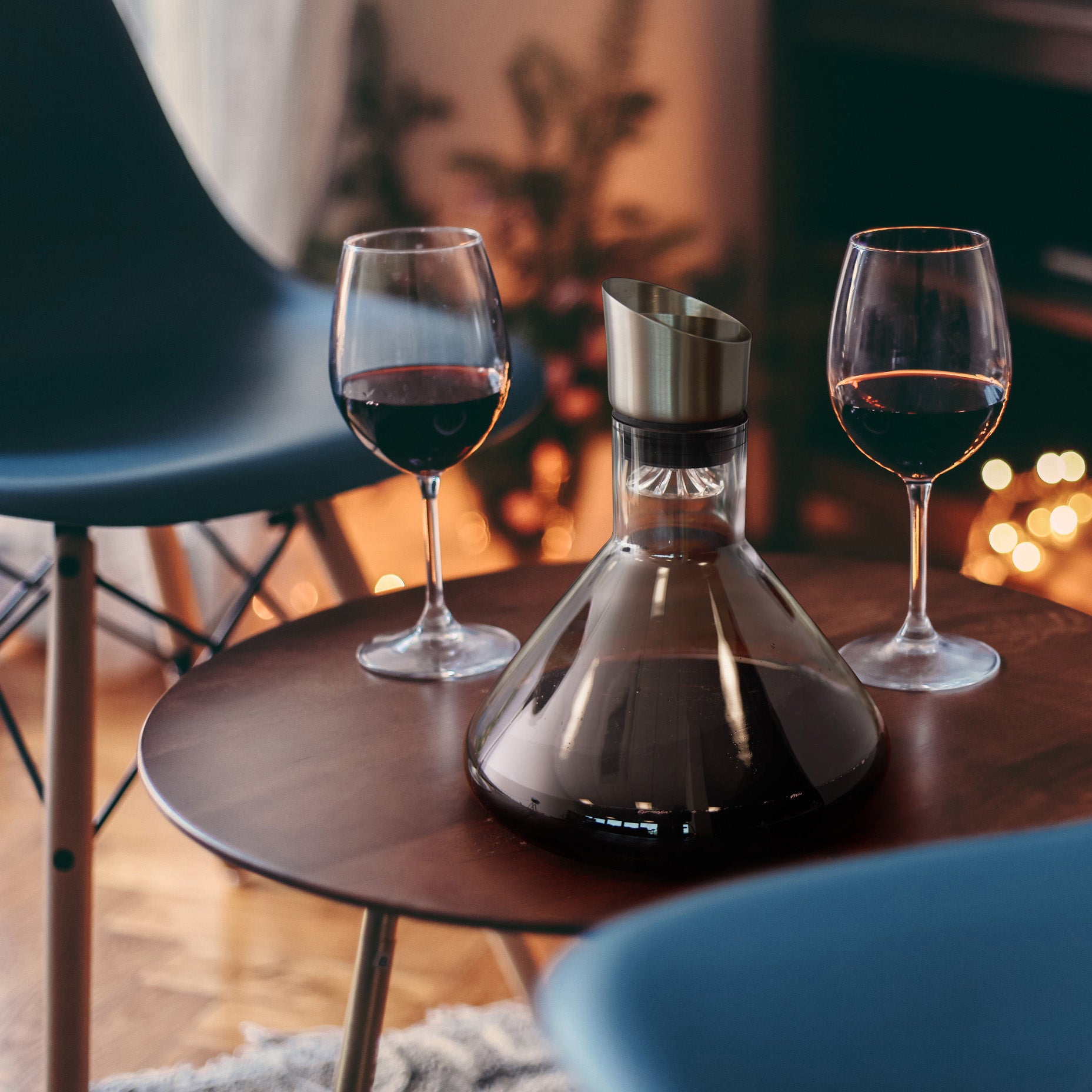 Glass Wine Decanter with Aerator