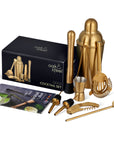 Stainless Steel Gold Cocktail Set