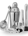 Stainless Steel Silver Cocktail Set