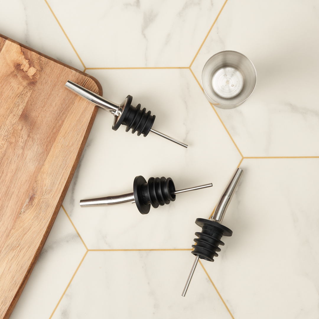 Stainless Steel Spirit Bottle Pourers