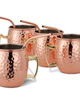Stainless Steel Moscow Mule Cocktail Mug & Straw Set