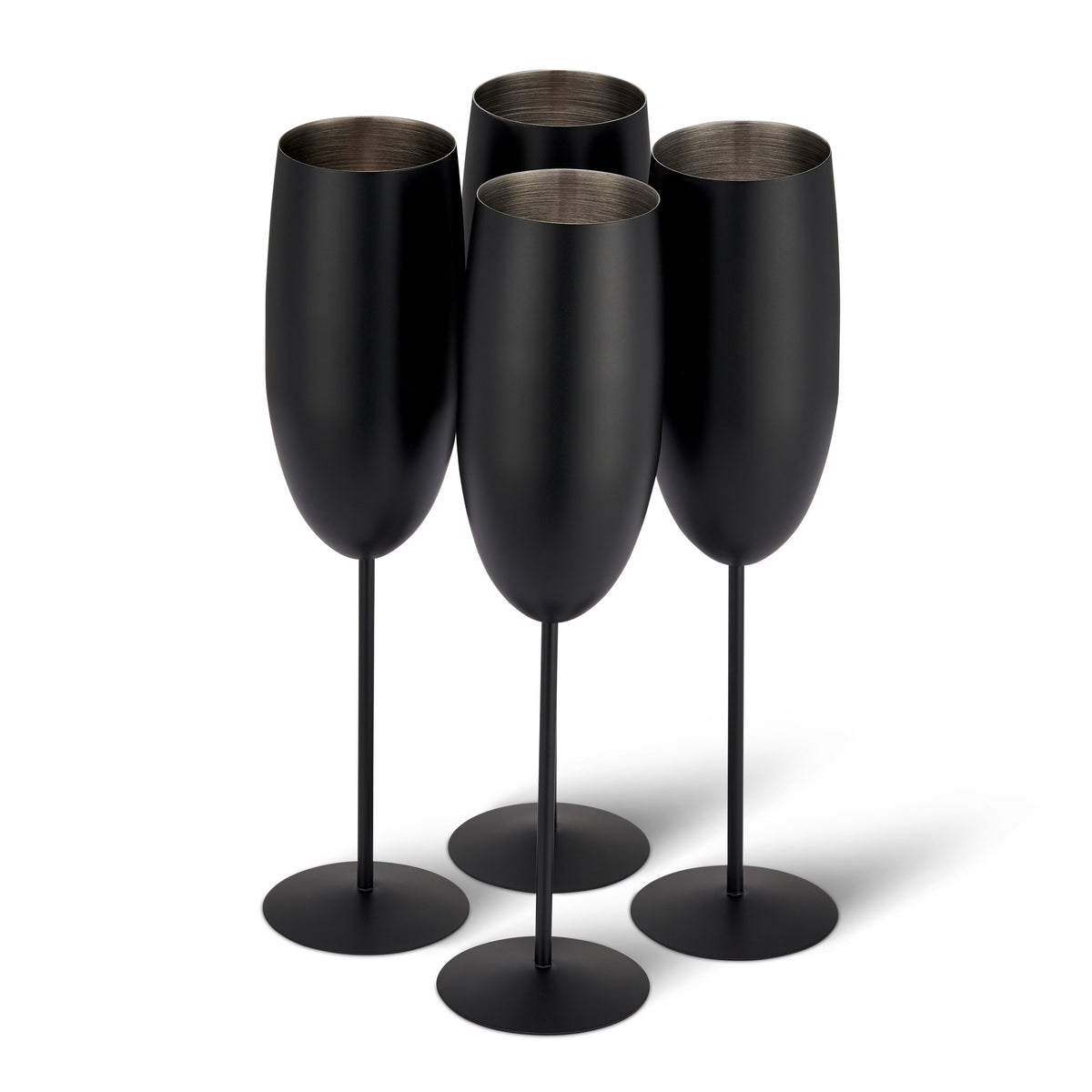 BrüMate Champagne Flute | Matte Black | 12oz