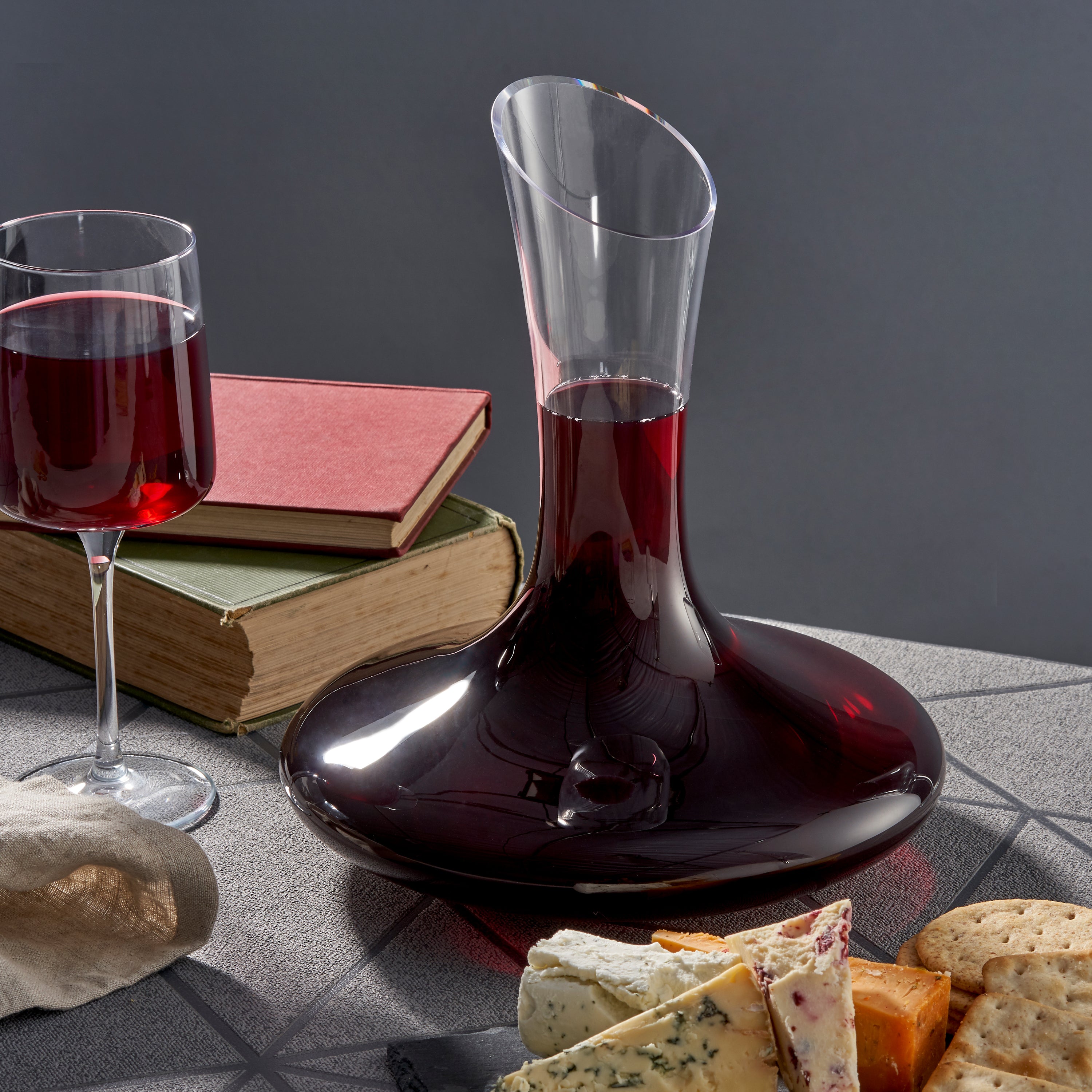 Crystal Glass Wine Decanter Set