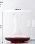 Crystal Glass Wine Decanter Set